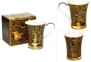 Luxusní porcelánový hrnek Gustav Klimt – The Trees, 420 ml– Marsseus