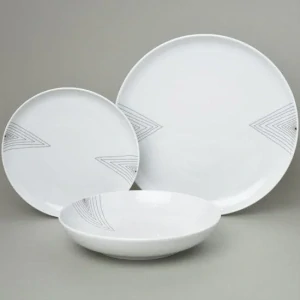 Talířová souprava pro 6 osob, Thun 1794, karlovarský porcelán, TOM  vzor