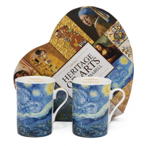 Hrnek 300 ml/set 2 ks Vincent van Gogh The Starry Night, Heritage of Arts