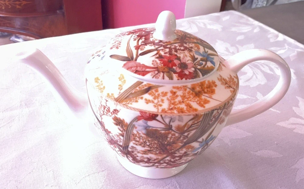 Maxwell & Williams Cashmere Čajová kanvica 1 l “Cottage Blossom”William Kilburn Collection