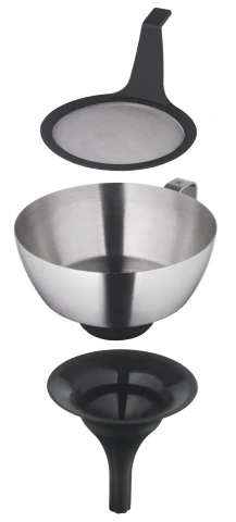 Nerezové sítko GOURMET 18 cm, s nálevkou, WMF