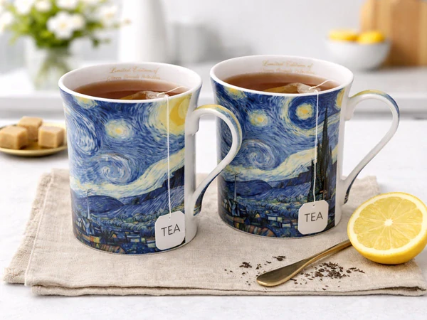 Hrnek 300 ml/set 2 ks Vincent van Gogh The Starry Night, Heritage of Arts