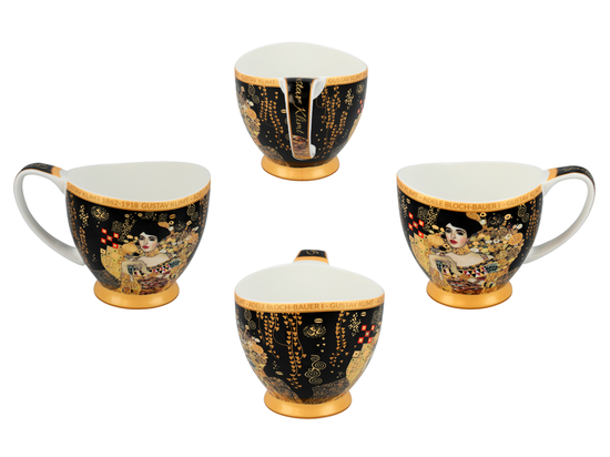 Šálek s podšálkem na espresso 100 ml Gustav Klimt Adela Bloch, CARMANI, 5320350