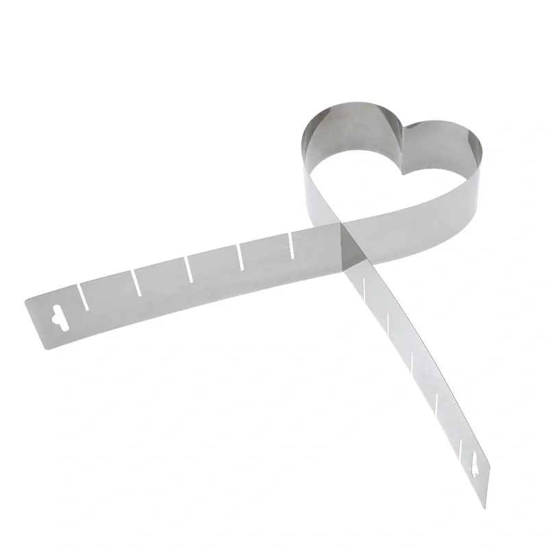 WESTMARK Nastaviteľná forma v tvare srdca s mierkou, 12-26 cm