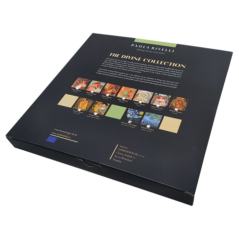 PAOLA RIVELLI Šátek, 90 x 90 cm Alfons Mucha Čtyři roční období Léto