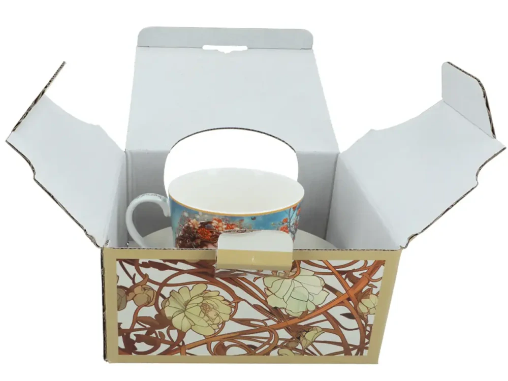 Šálek s podšálkem Alfons Mucha 230 ml, CARMANI, 5390061