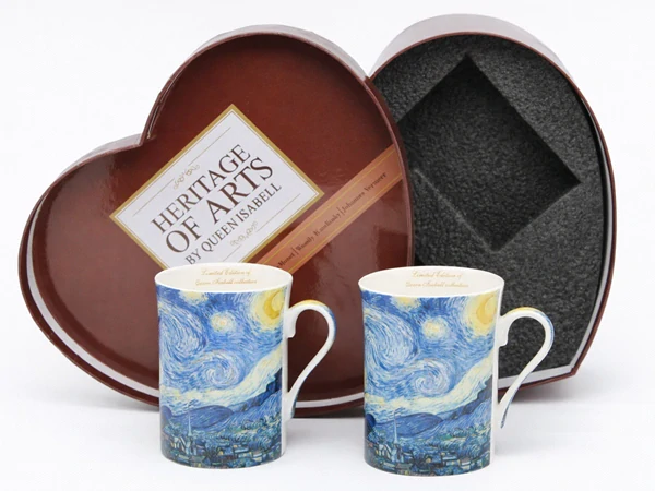 Hrnek 300 ml/set 2 ks Vincent van Gogh The Starry Night, Heritage of Arts