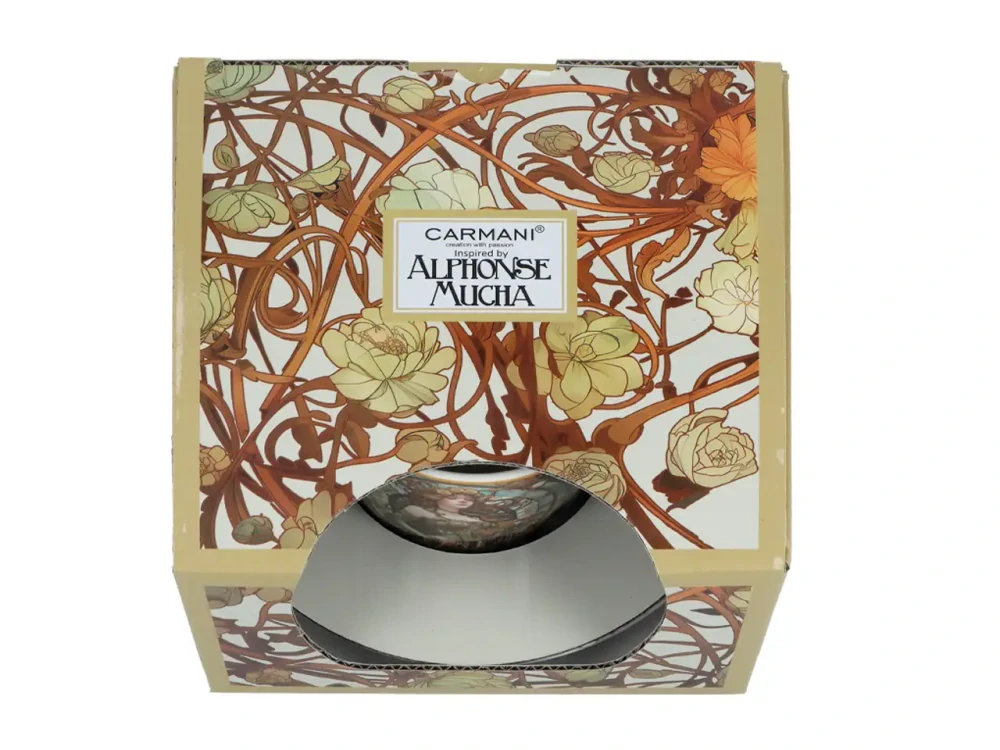 Šálek s podšálkem Alfons Mucha 230 ml, CARMANI, 5390060