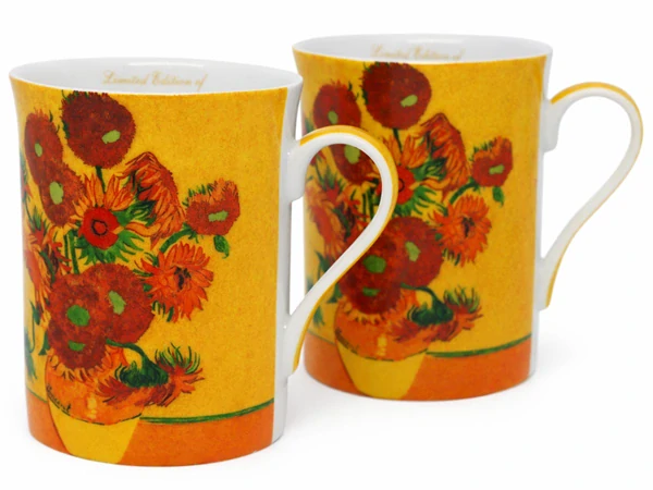 Hrnek 300 ml/set 2 ks Vincent van Gogh Slunečnice, Heritage of Arts